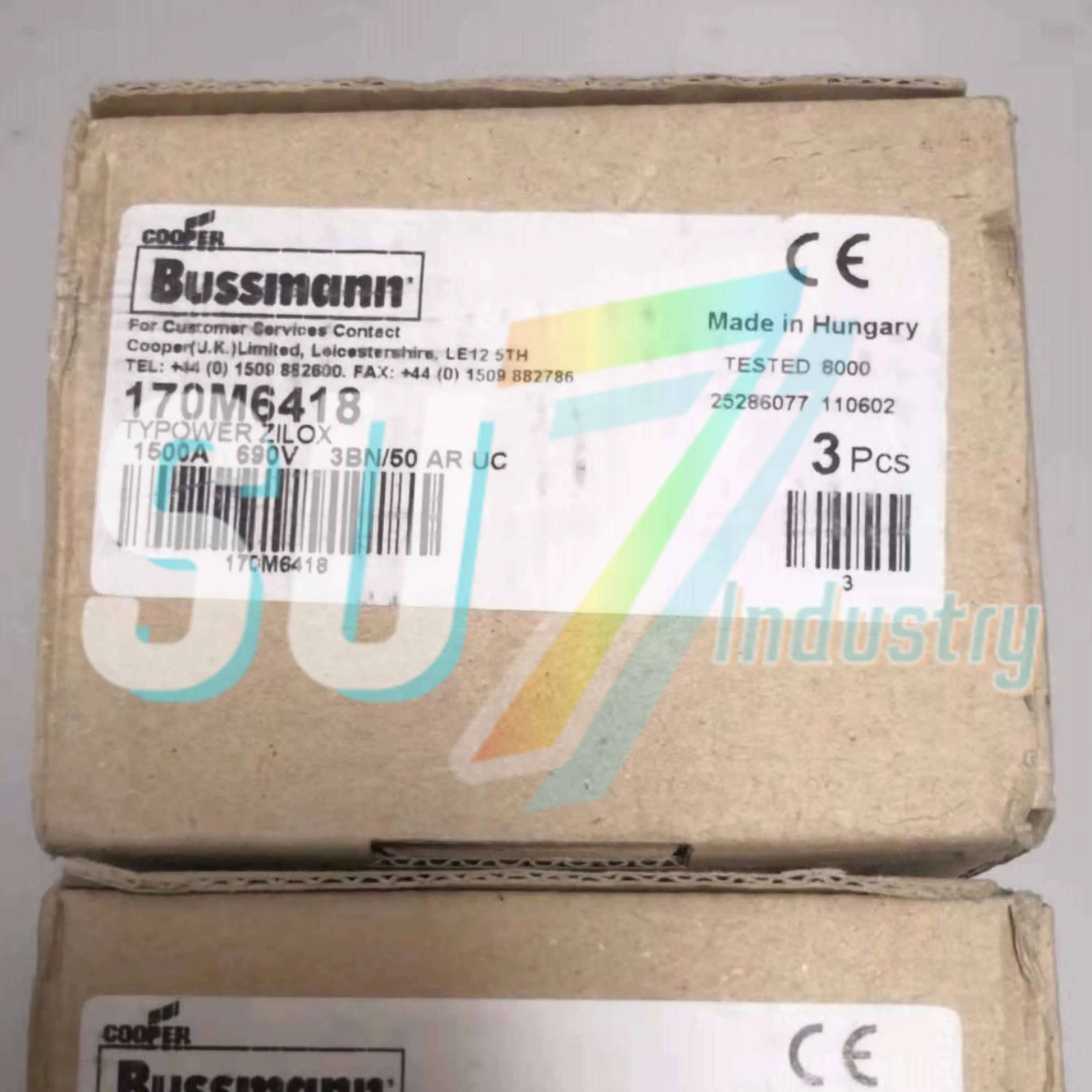 New original fuse 170M6418 170M6419 170M6420 170M6452 170M6458 170M6459 170M6460  170M6461