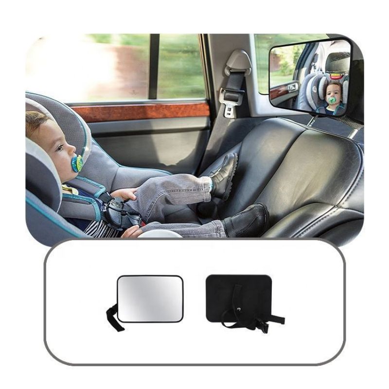 Auto Achteruitkijkspiegel Baby Spiegels Voor Veiligheid Binnenspiegel Universele Autostoel Hoofdsteun Spiegelmonitor Kind Baby Veiligheid Rijden