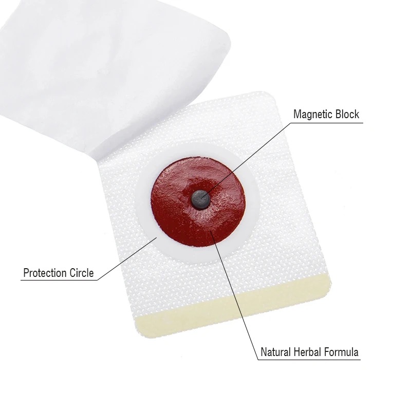 10 個のマグネットカラーボックスビッグベリーステッカー製品怠惰な人は薄い睡眠を楽しむ睡眠薄いへそステッカー