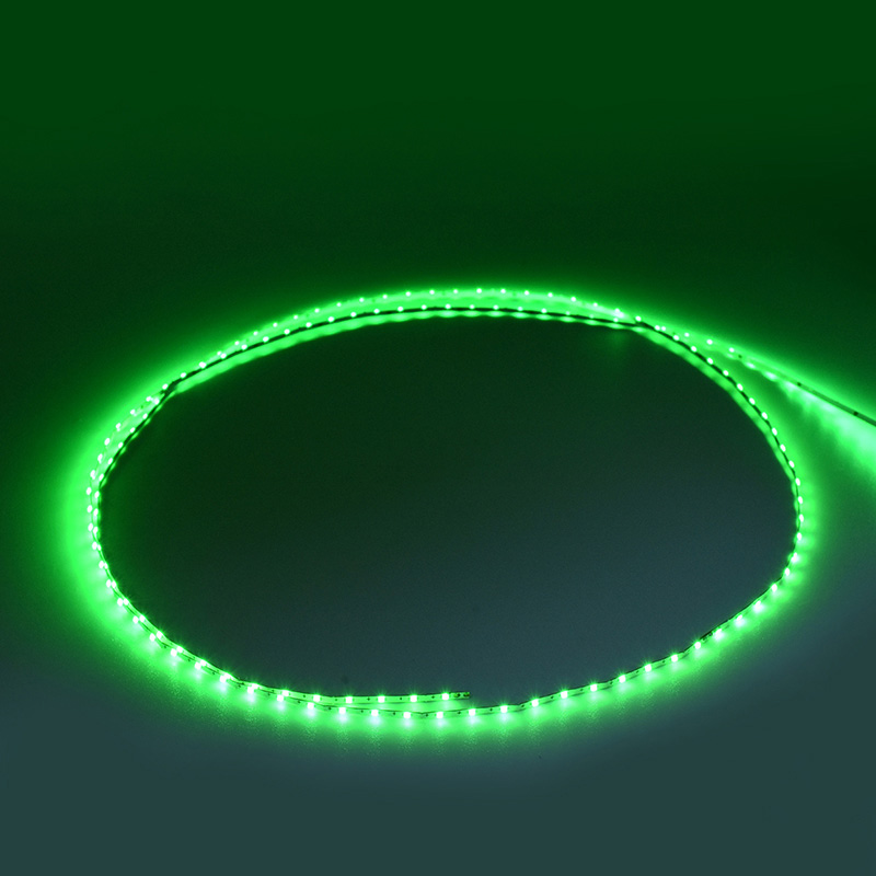 DIY 라이트 벨트 수제 야간 비행 모델 DIY 라이트 벨트 뒷면 접착제 3V 초강력 1.5MM 초미세 소프트 Led 라이트 바 1 미터
