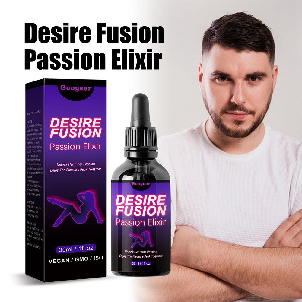 Desire Fusion Passion Elxir Libido Booster para mujeres mejora la confianza en uno mismo aumenta la atractividad encender el chispa del amor I9B3