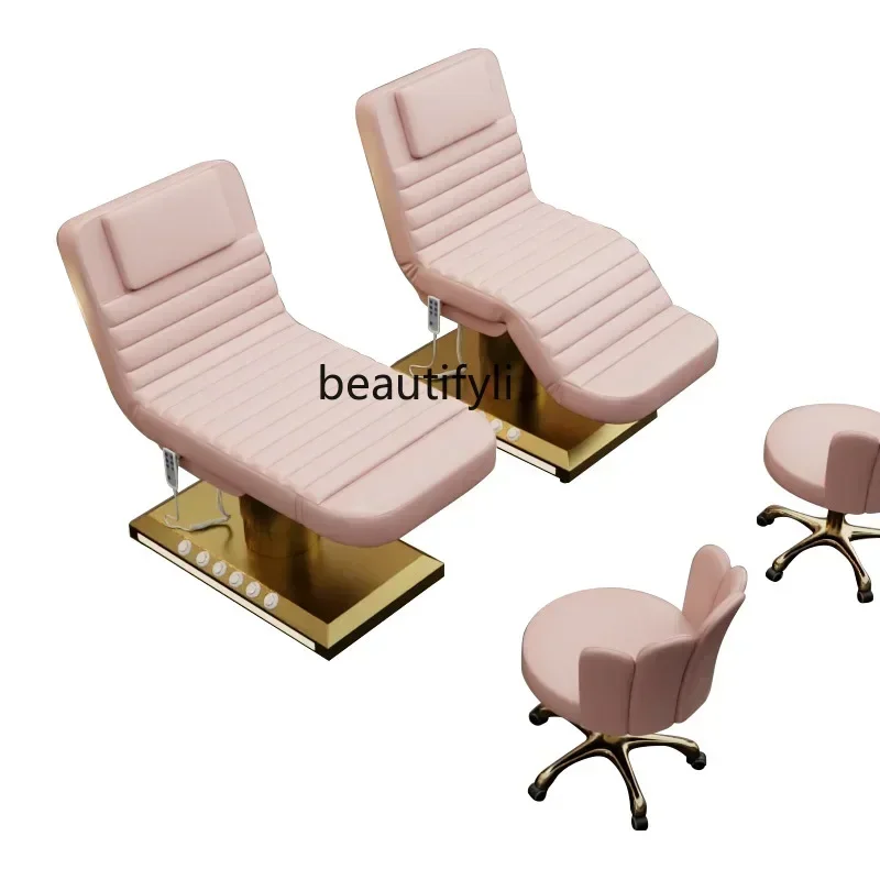 NQ Nova Cama de Beleza Elétrica Salão de Beleza Spa Sofá de Massagem Facial Cama de Massagem de Cílios