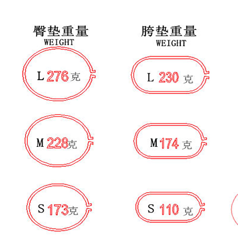 4 Pieces of Self-adhesive Rich Hip Silicone Pad Thickened Fake Butt Hip Lift Artifact Sexy Hip Pad  Beautiful