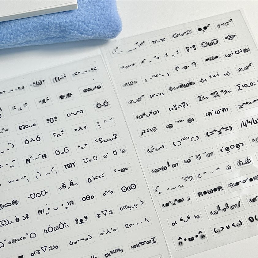 MINKYS 10 stks/partij ins Transparante Decoratieve Stickers voor Scrapbooking Leuke Journal Sticker Briefpapier