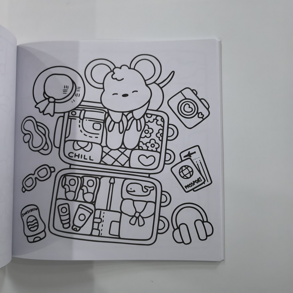 COSY FRIENDS: Malbuch für Erwachsene mit niedlichen, gemütlichen Alltagsaktivitäten zur Entspannung (gemütliche Räume zum Ausmalen)