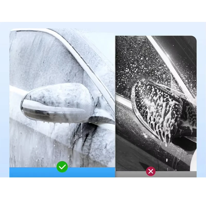 Pulverizador De Espuma Elétrico Para Lavagem De Carro, Gerador De Espuma, Bateria De Lítio, 1h, Resistência, Toalha