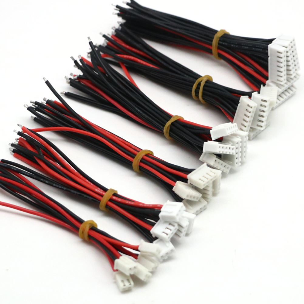 5 stks/partij 1 S 2 S 3 S 4 S 5 S 6 S Lipo Batterij Balans Lader Kabel IMAX B6 Connector Plug Draad Groothandel