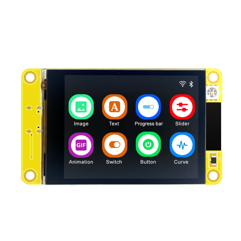 ESP32 Arduino LVGL Placa de desarrollo WIFI y Bluetooth 2,4 "240*320 pantalla de visualización inteligente, módulo LCD TFT de 2,4 pulgadas