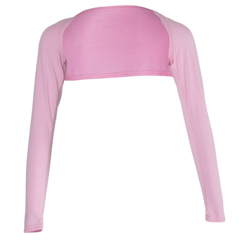 Muzułmańska damska elastyczna modalna bawełniana koszulka z długim rękawem Bolero Długie rękawy Zakrywają ramiona Oversleeve Suncreen Wear Under T-shirt