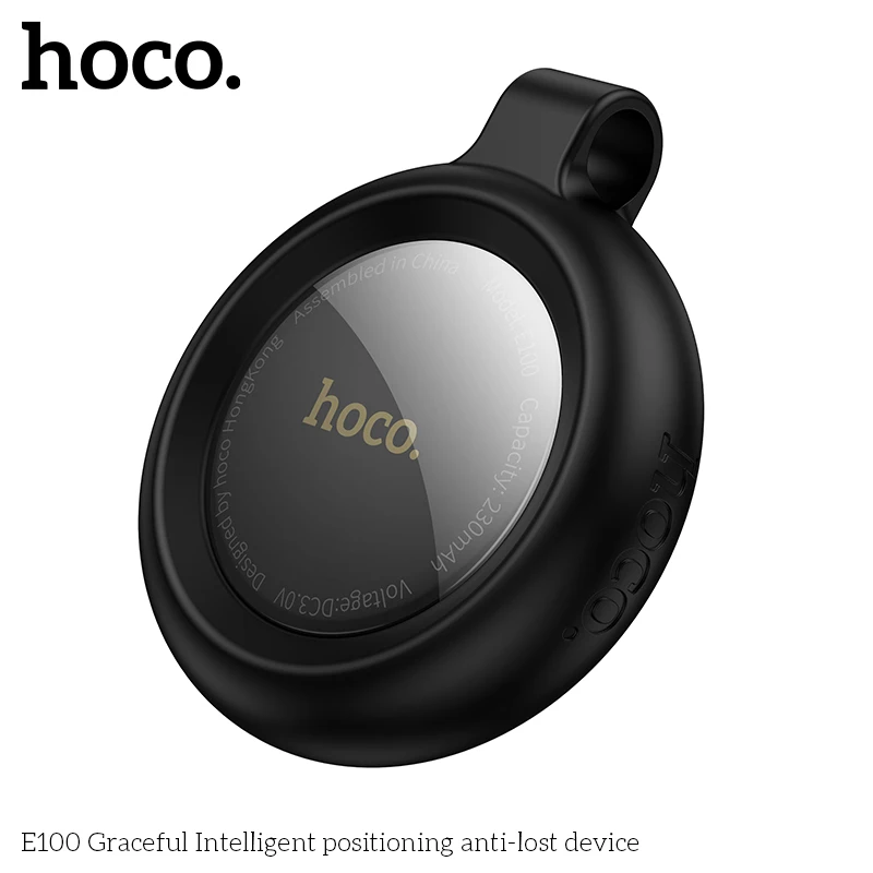 E100 Smart GPS Tracker Mini Tag для iOS Apple Find My APP Anti-Lost Reminder Device Locator Автомобильный ключ Pet Kids Finder (с чехлом)
