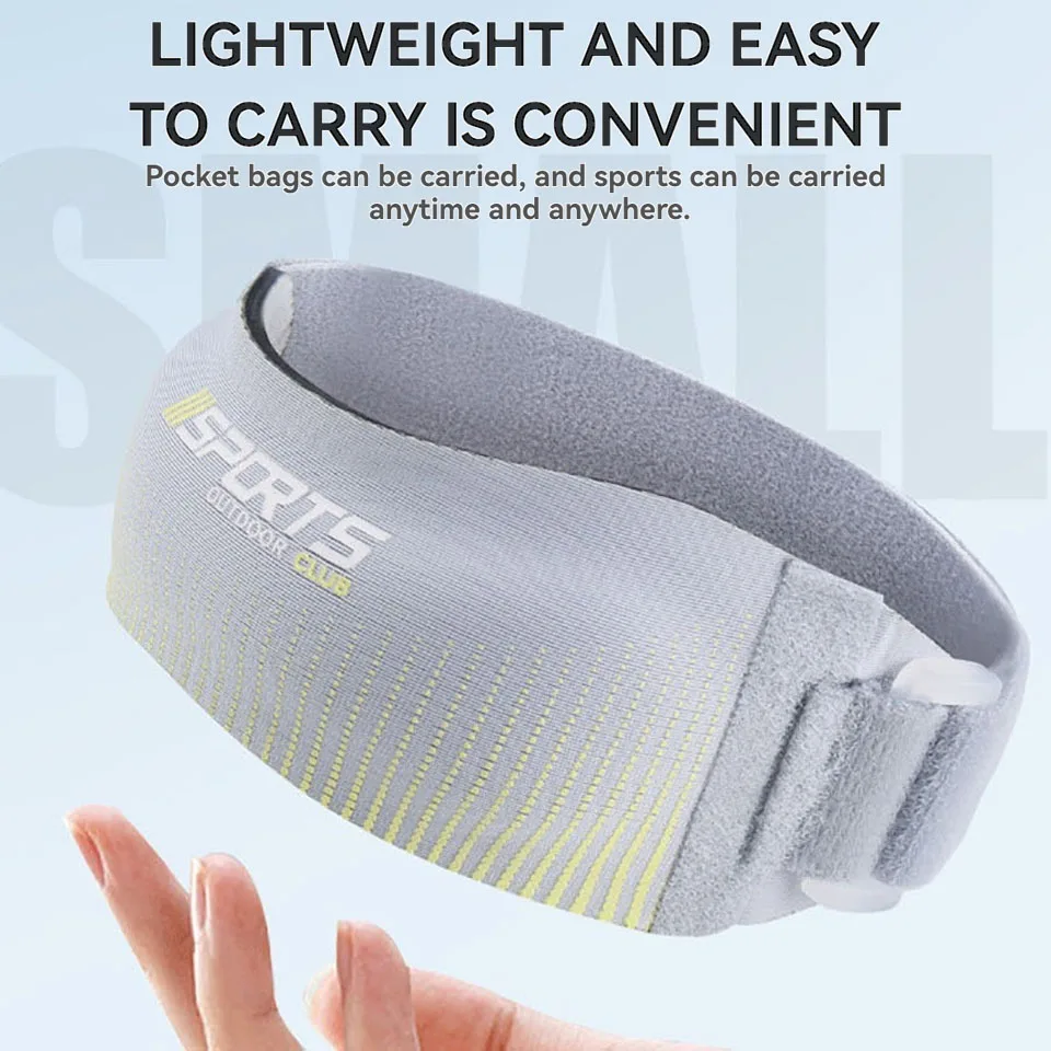 GOBYGO, 1 Uds., rodilleras deportivas de compresión con correa para rótula, rodilleras ajustables para correr al aire libre, absorción de impacto, cuerda para saltar Unisex