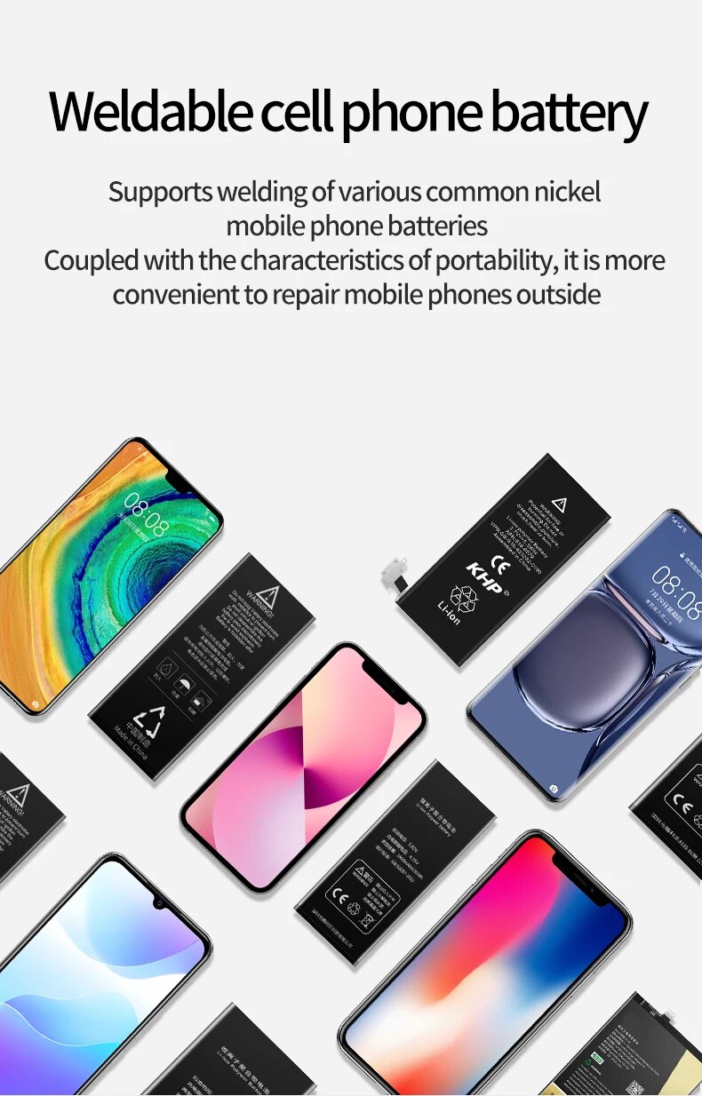 Mini kit de soudage par points portable, machine à souder, stylo pour bande de dégrad, bricolage, automobile 8000, batterie 18650 W, 0.15mm