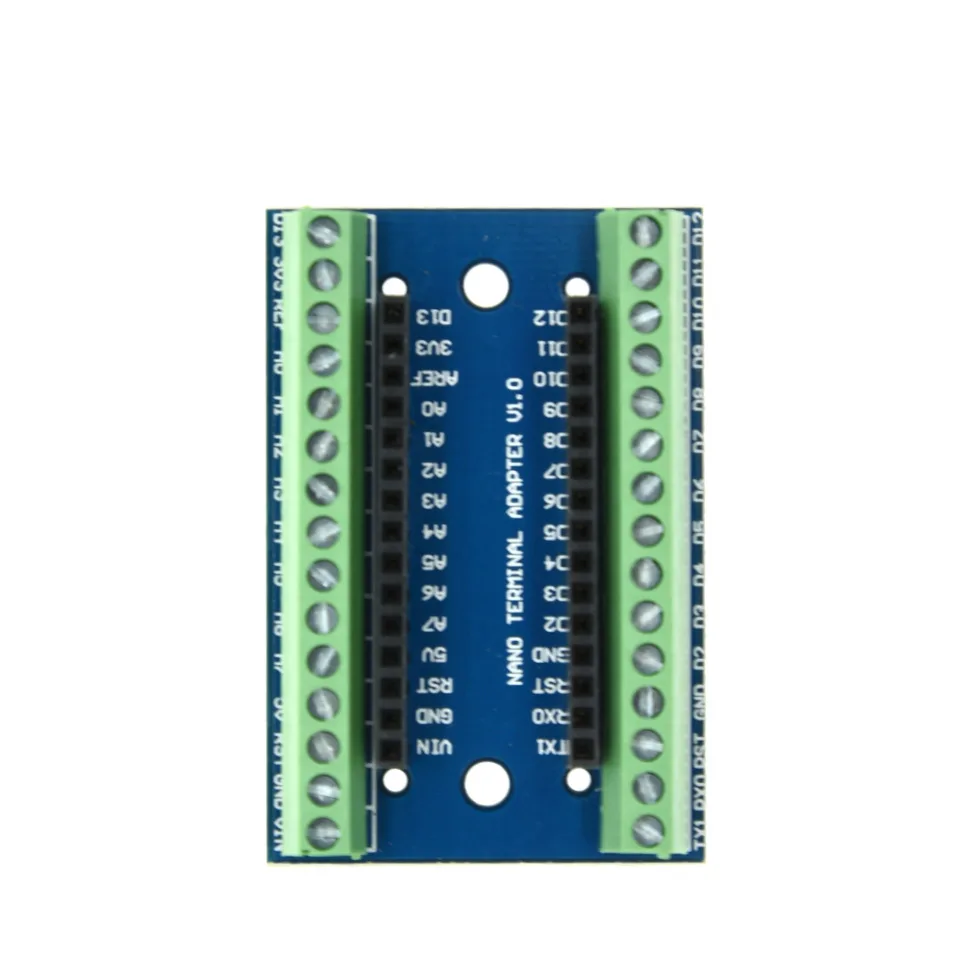 NANO V3.0 3.0 Scheda di espansione adattatore terminale controller NANO IO Shield Piastra di estensione semplice per Arduino AVR ATMEGA328P