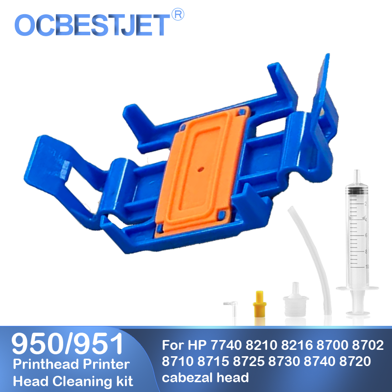 OCB 950 952 953 954 955 Druckkopf-Druckerkopfreinigungsset für HP 7740 8210 8216 8700 8702 8710 8715 8725 8730 8740 8720