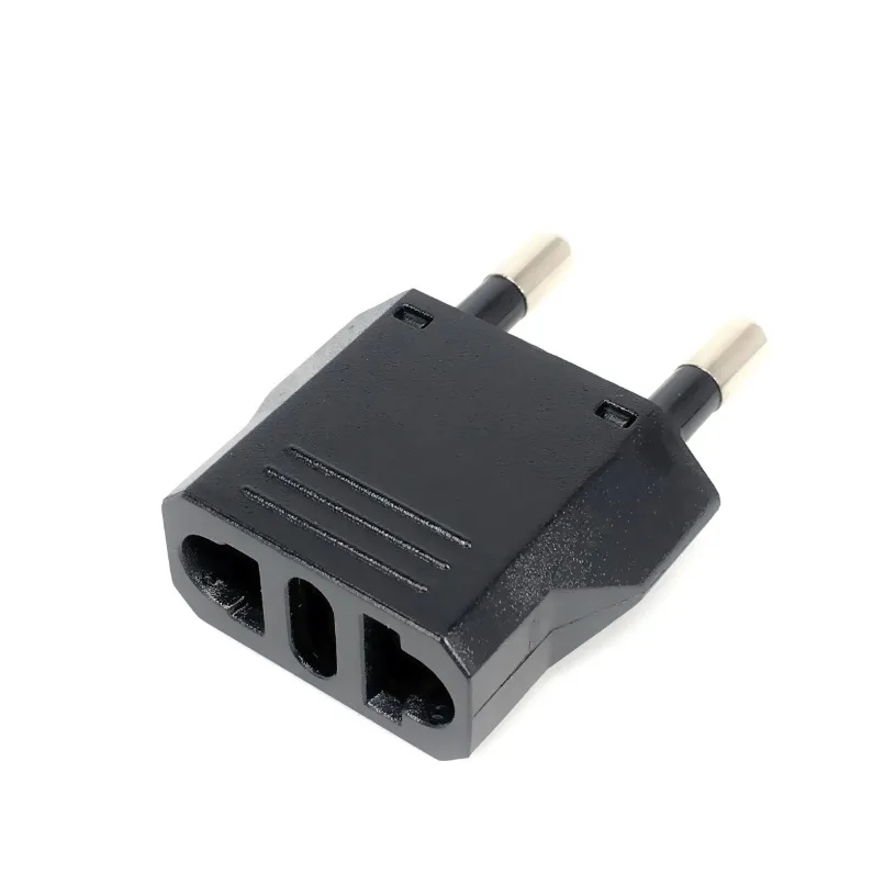 1-20 piezas adaptador de enchufe UE Euro KR adaptador de enchufe de EE. UU. a UE adaptador de viaje KR UE convertidor de enchufe eléctrico UE KR tomas de corriente toma de corriente CA