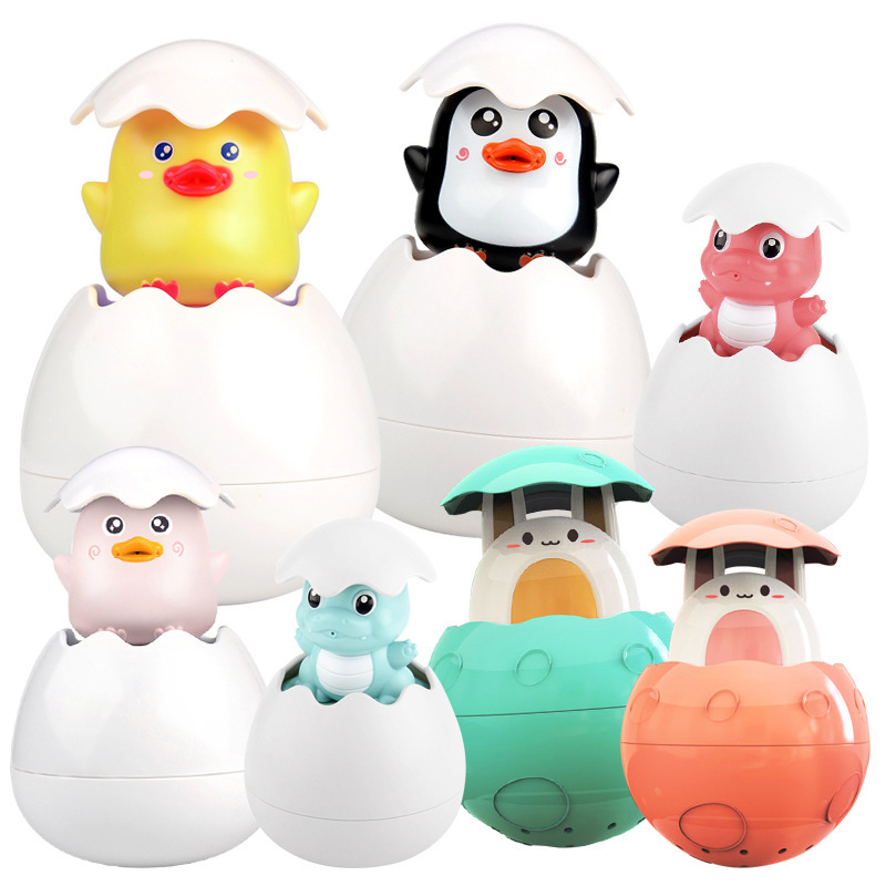 Kinder Bad Spielzeug Baby Nette Ente Pinguin Ei Wasser Spray Sprinkler Badezimmer Beregnung Spielzeug Strand Dusche Schwimmen Kleinkind Spielzeug Geschenk