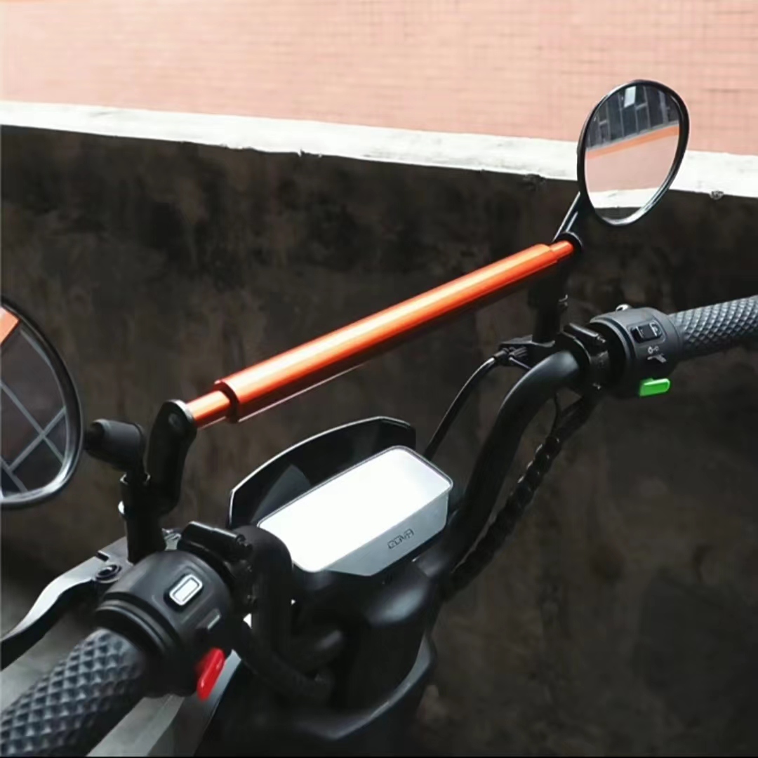 Längenverstellbare Verlängerungsstange für Motorrad, Roller, ATV, Halterung für Telefonhalter, Scheinwerfer, Balance Bar, Querstange