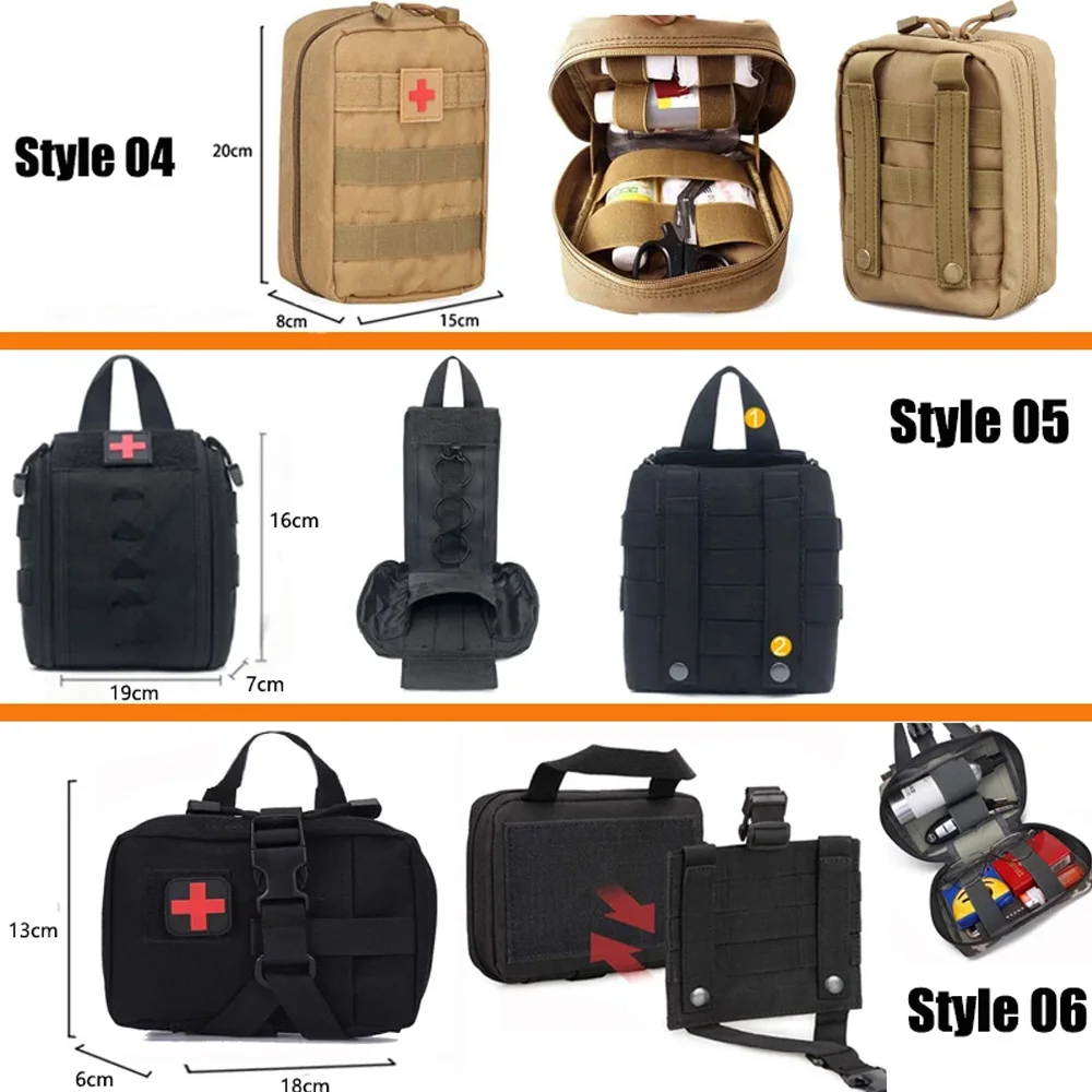 Ophidian IFAK EDC バッグウエストベルトパック狩猟ベスト緊急ツールパック屋外医療応急処置キットキャンプサバイバルポーチ