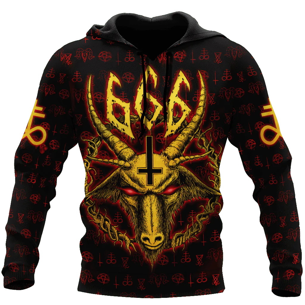 Übergroßes Tattoo Skeleton Cross Terror Red 3D-gedrucktes Herren-Kapuzenpullover, lässige Trainingsanzüge, Rabe, Bad Wolf, Tierkleidung