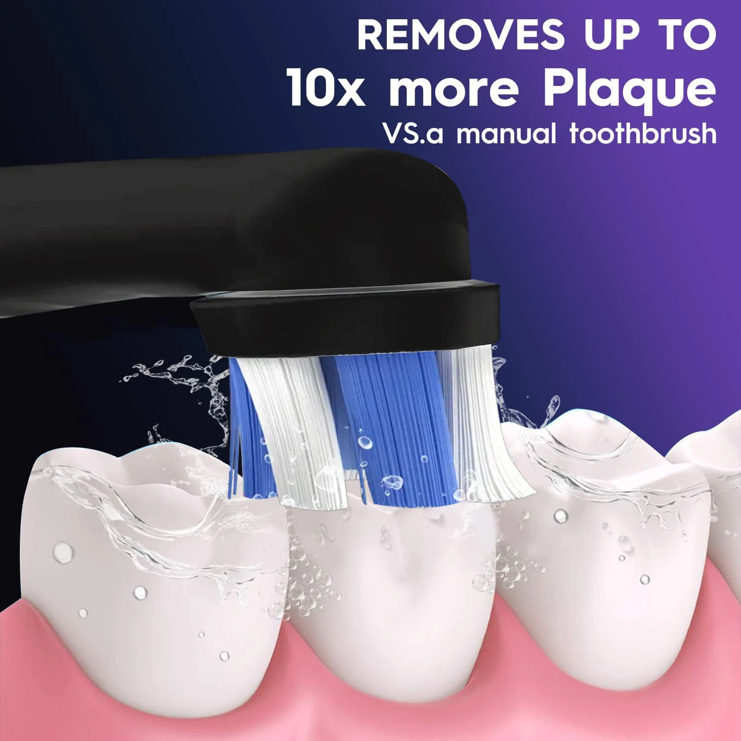 Vervangende opzetborstels compatibel met Braun Oral B iO 3/4/5/6/7/8/9/10 serie elektrische tandenborstel vervangende hoofden