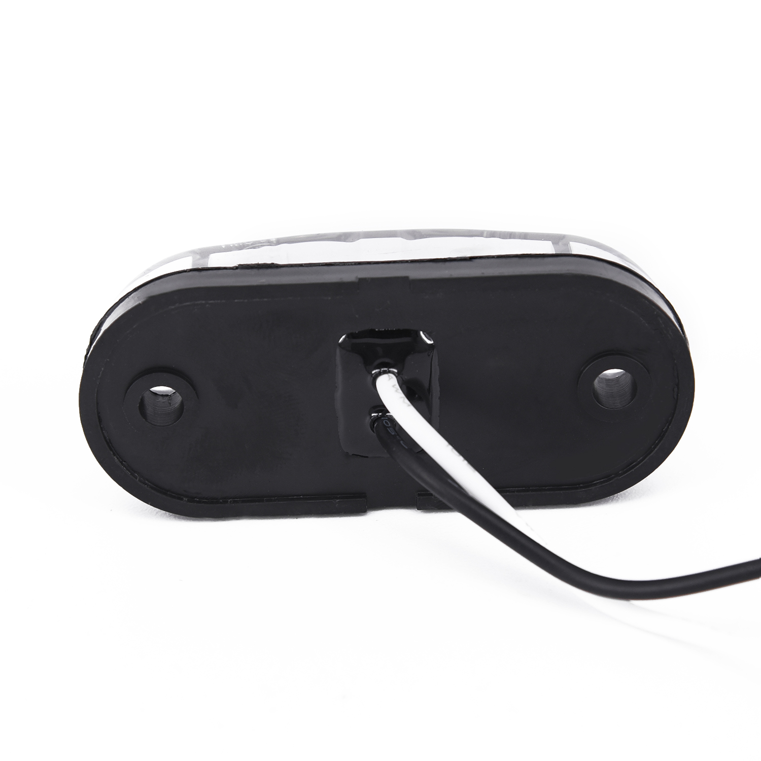 2 個 12 V / 24 V LED サイドマーカーライト車の外部ライト警告テールライト自動トレーラートラックトラックランプ白色