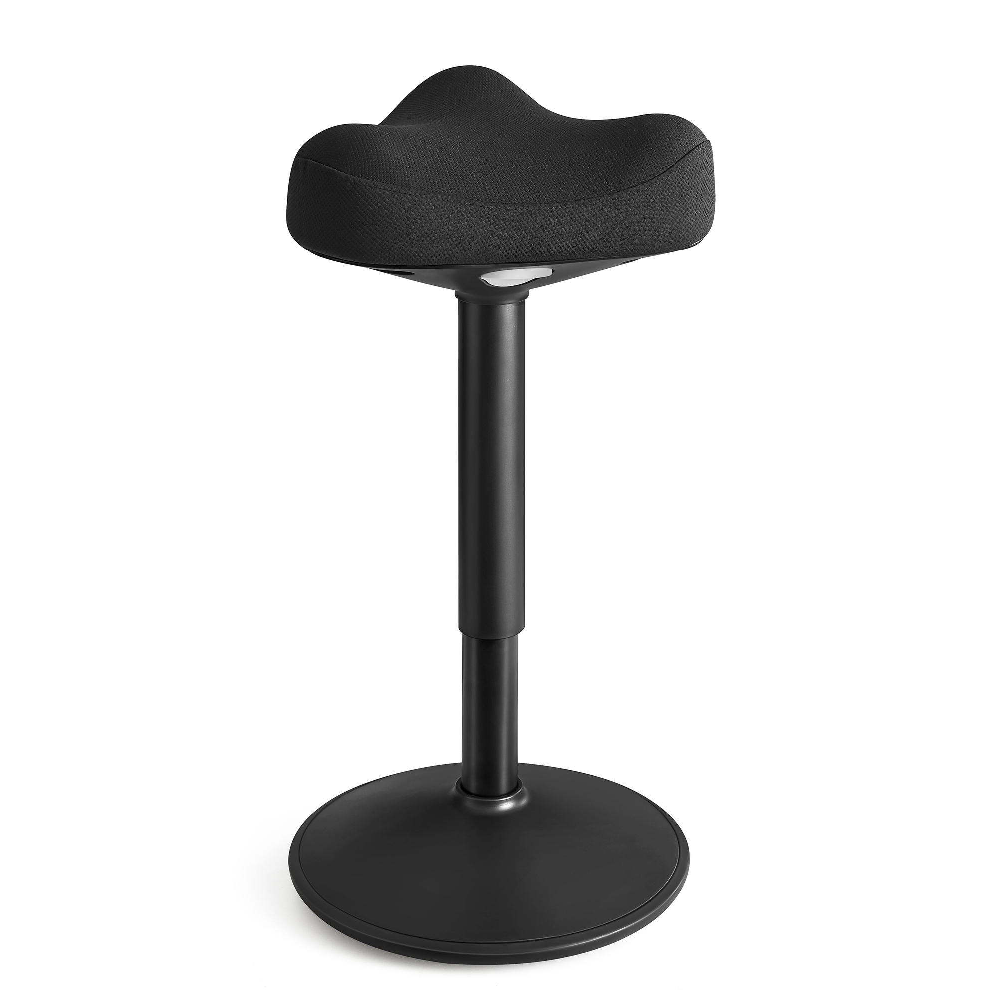 SONGMICS Hocker, Stehhocker um 360° neigbar, Schreibtischstuhl, höhenverstellbar 58-83 cm