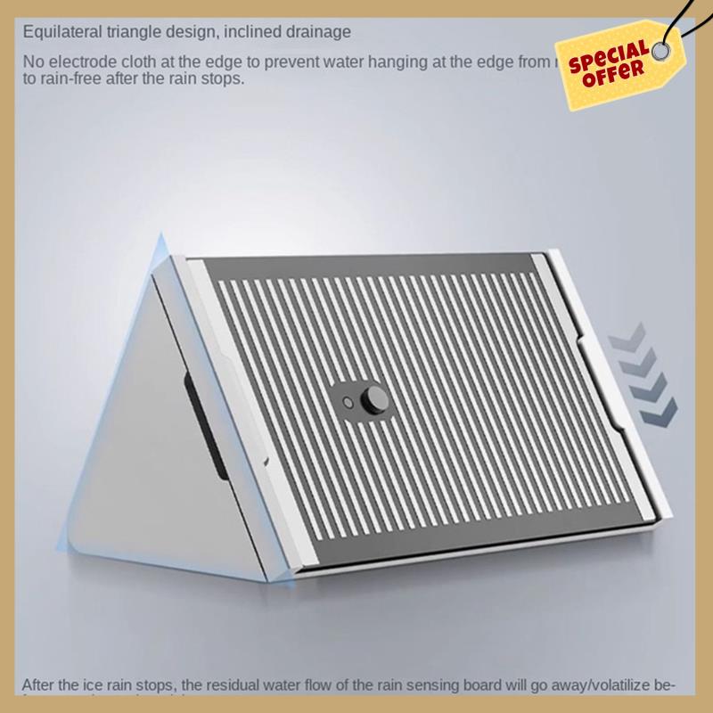 Water Leak Sensor Flood And Rain Detector IPX7 Waterproof 3 Sensitivity Settings For Home Security Works-WMAN