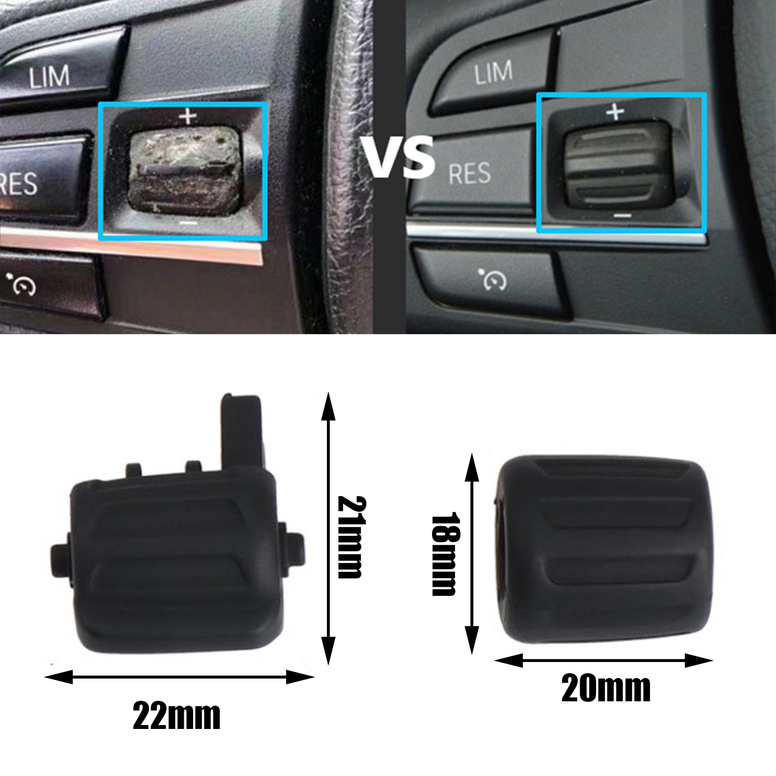 Interruptor de botão de controle de cruzeiro no volante para BMW 1 2 3 4 5 6 7 séries F20 F21 F22 F23 F30 F31 F32 F33 F10 F01 F02 F03 M5 M6