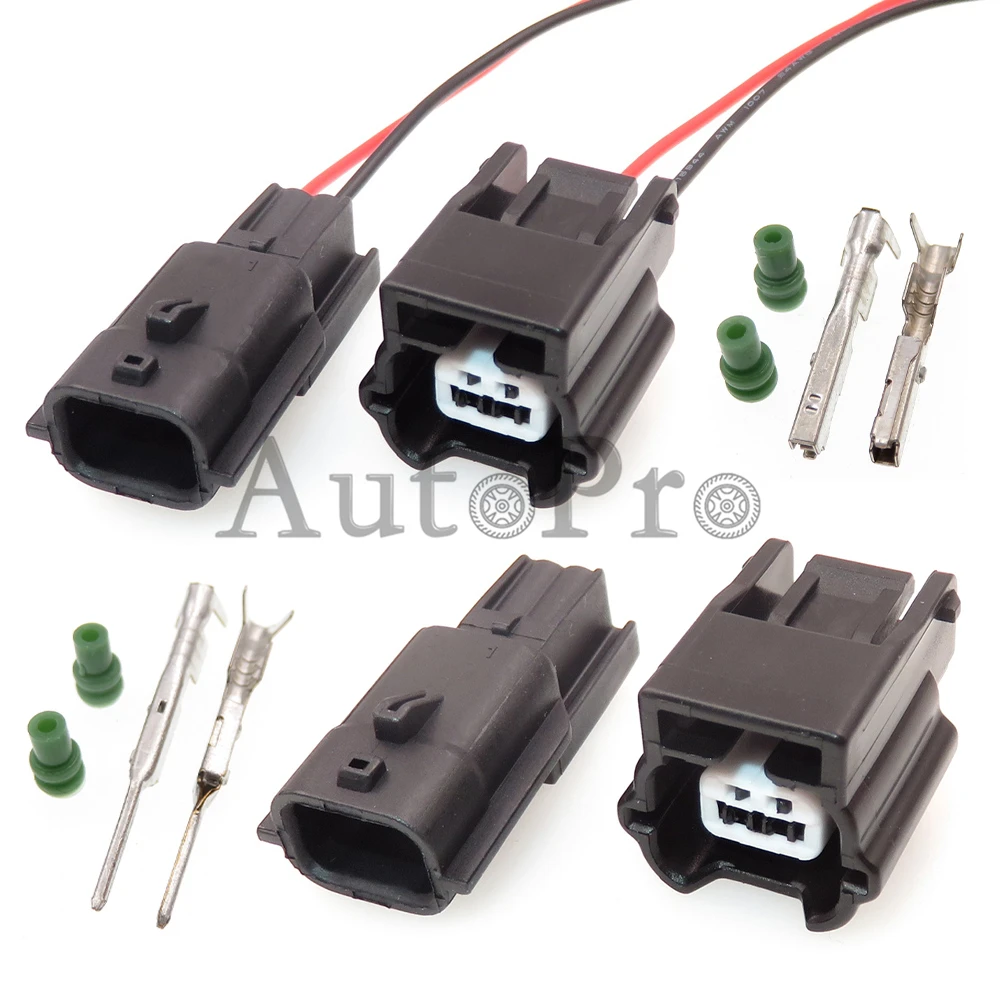 Conector de Cable automático para coche, carcasa de plástico con Sensor ABS, enchufe sellado para Nissan, 2 orificios, 90980-38851, 7282-8851-30, 7283-8851-30, 1 Juego