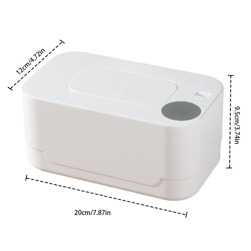 Wet Wipe Warmer for Baby Wet Tissue Heater Wet Wipe Tissue Warmer USB Charging Thermostatic Pull Wipes Dispenser