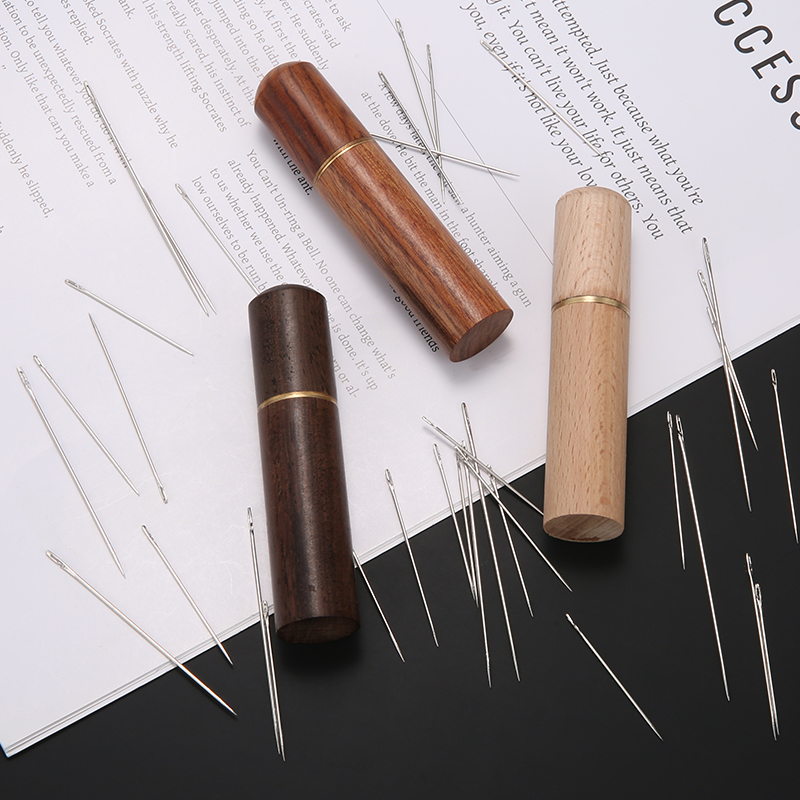 1/25/30Pcs Side Hole Blind Sewing Needles Stainless Steel Elderly Needles Hand Sewing Stitching Pin DIY Home SelfThreadingNeedle