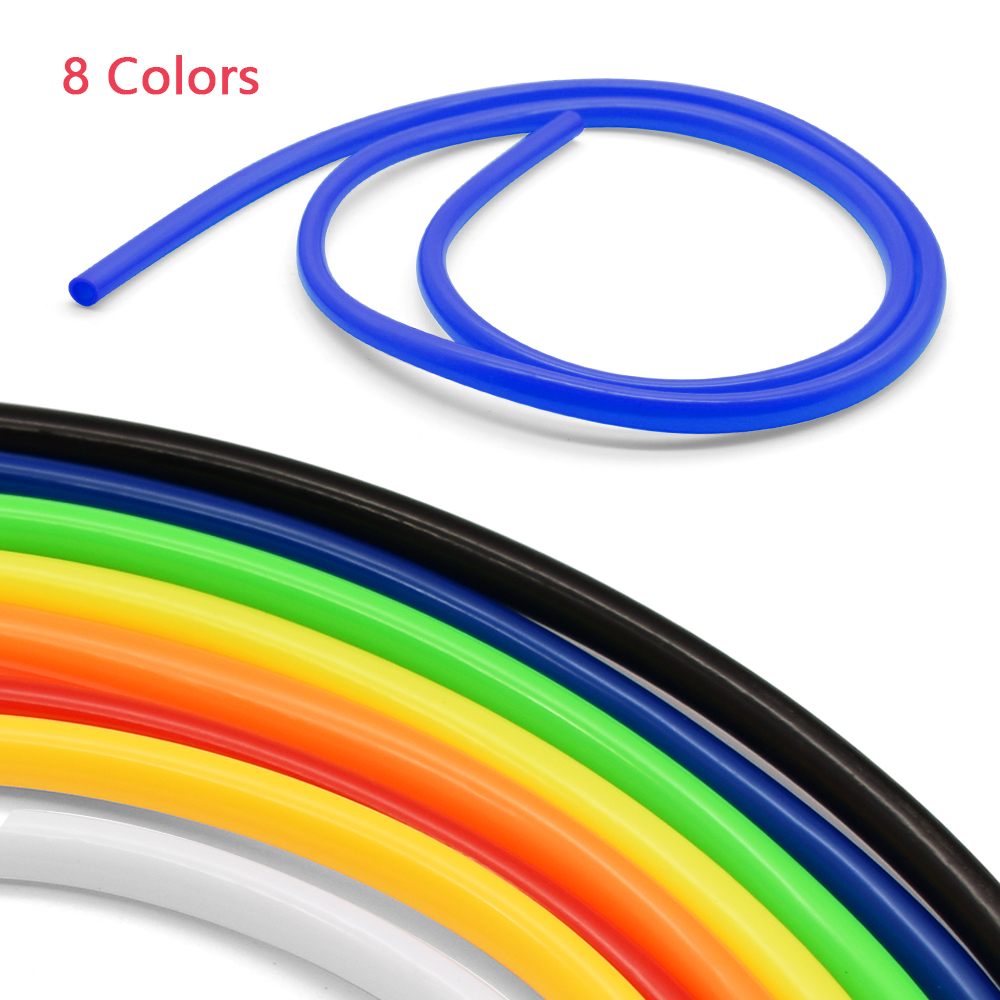 범용 5mm * 1 미터 오토바이 가솔린 연료 라인 호스 가스 오일 파이프 튜브 고무 혼다 전동 자전거 스쿠터 50-200cc