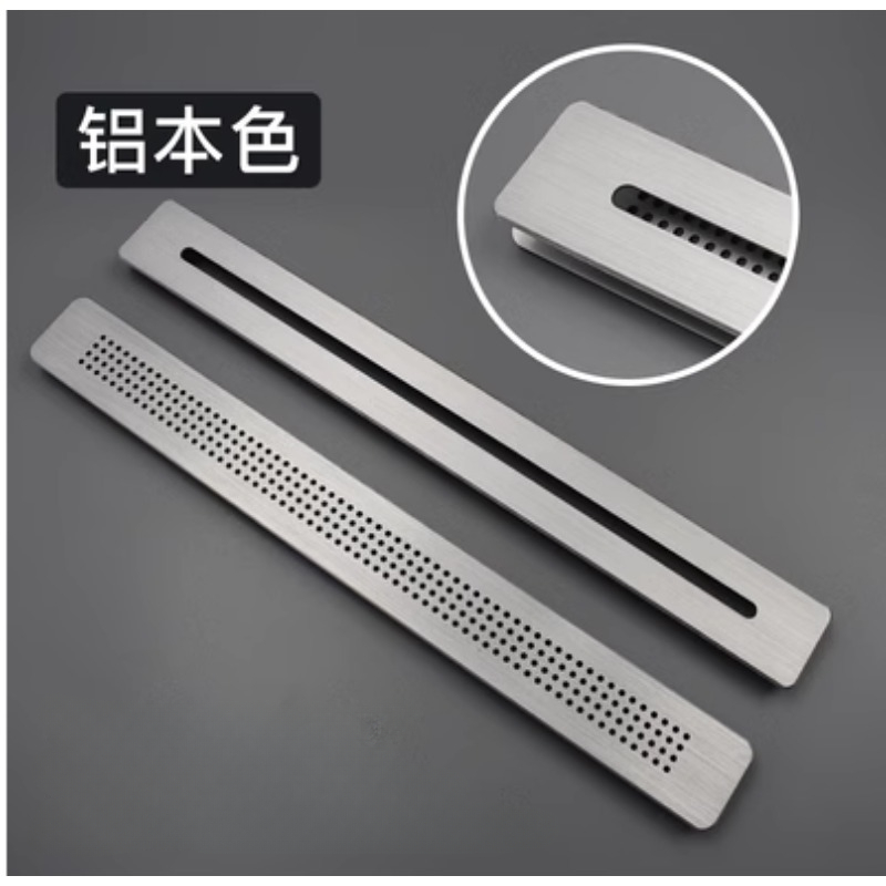 Doppelseitige Aluminium-Lüftungsgitterabdeckung, Lüftungsschrank, Schuhe, Klimaanlage, Heimdekoration, Abdeckung, perforierte Platte, Lüftung
