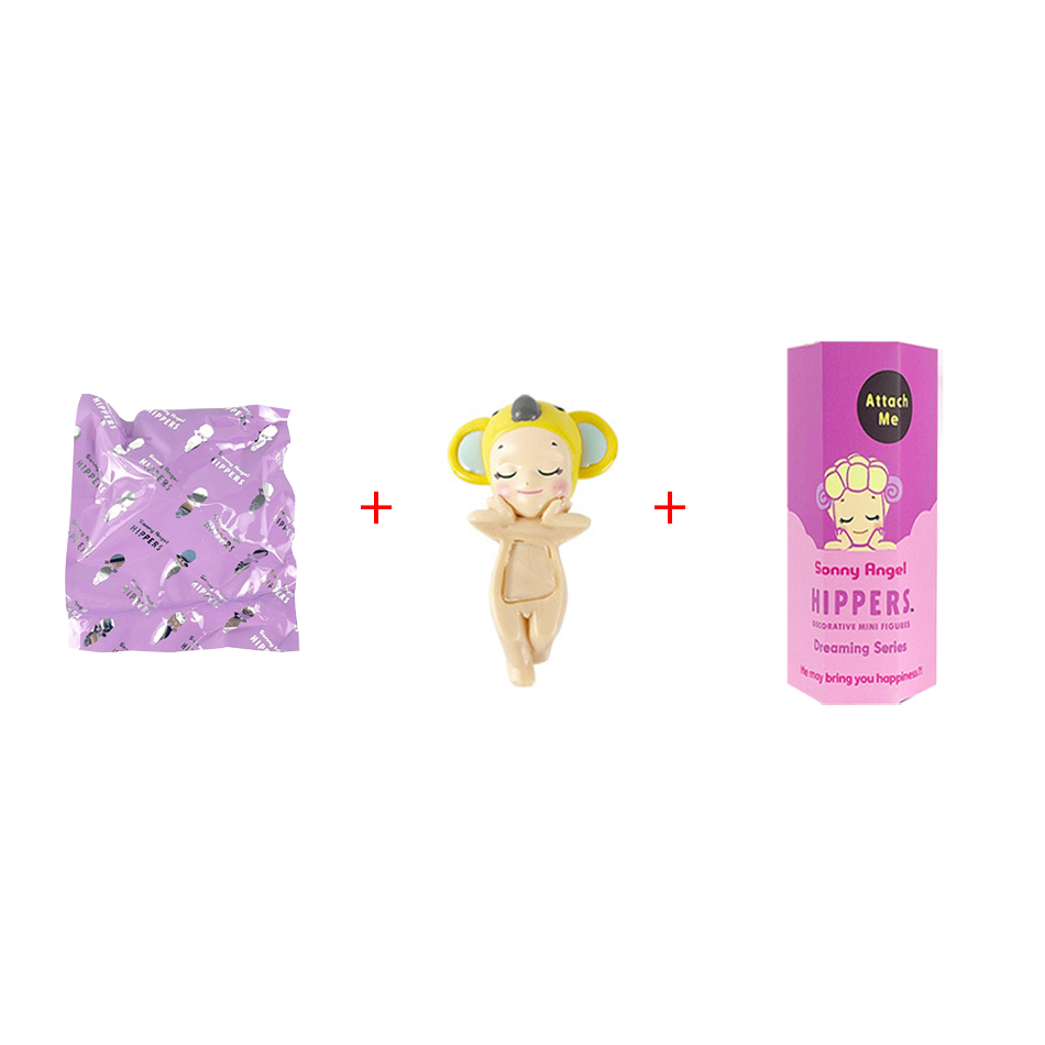 Sonny Angel In Stock Lying Down Hippers Action Figures Cute Mysterious Surprise Toy Anime Model Doll Children Christmas Gifts