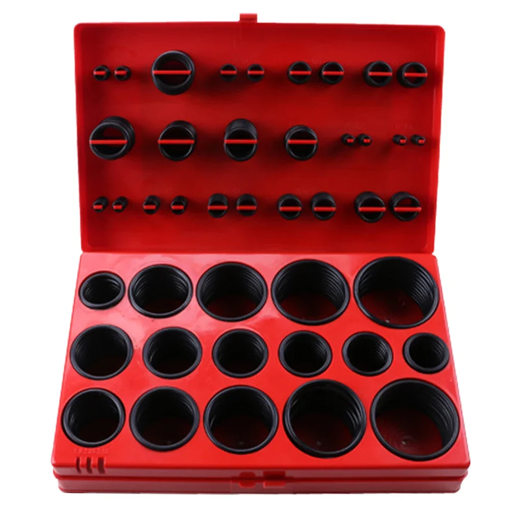 Auto O Ring Seal Assortiment Set Kit Universele Auto O-vorm Afdichtring voor Garage Sanitair Pijpleiding voor Autobenodigdheden
