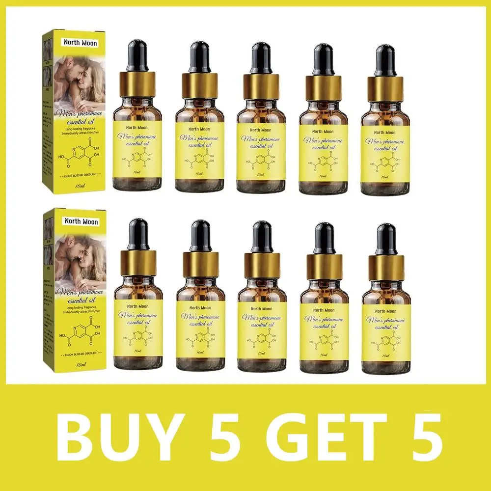 Aceite Esencial de feromonas para hombre, fragancia refrescante Natural de larga duración, 10ml, novedad