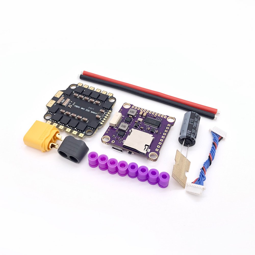F405 V3 3-6S 30X30 FC & BLHELIS 50A 60A ESC FPV Stack BMP280 F405 Flight Controller 4in1 ESC สําหรับ RC FPV Freestyle Drone รุ่น