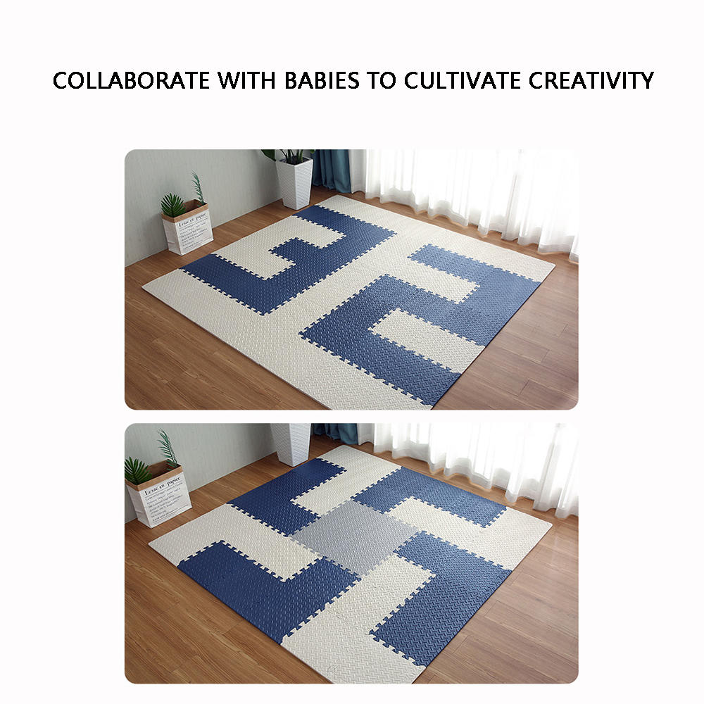 子供用フォームパズルフロアカーペット,教育用プレイマット,ベビーブランケット,キッズマットレス,30x1cm, 8-16個