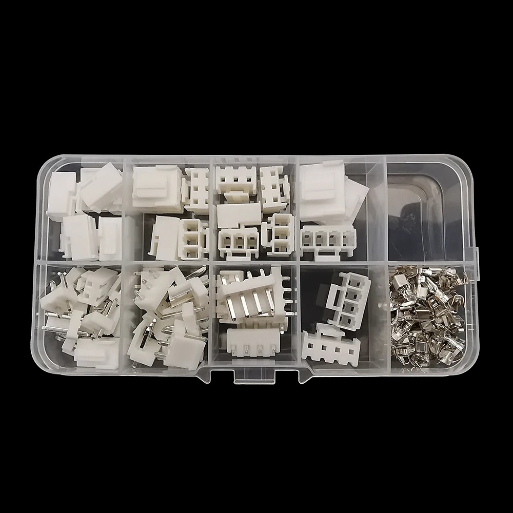 JST 1,25/PH2.0/XH2.54/SM2.54/JST SYP 2P/VH3.96 enchufe macho + enchufe hembra carcasa de plástico Terminal conector de cable de cabecera de Pin