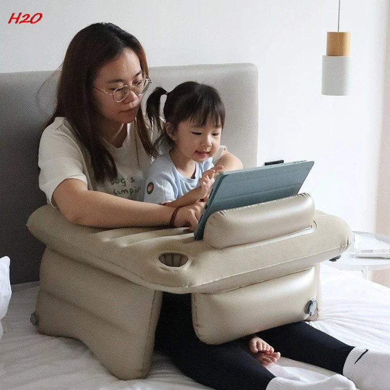 H2O Inflatable โต๊ะคอมพิวเตอร์อ่านหนังสือพับตาราง Home Casual Inflatable ตารางแบบพกพาเดสก์ท็อปง่ายโต๊ะ Hot New