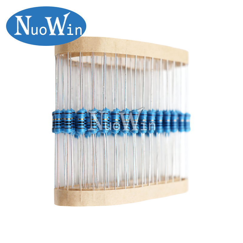 50pcs/Lot 1/2W Metal Film Resistor 1R-2.2M 100R 220R 330R 1K 1.5K 3.3K 4.7K 10K 22K 47K 100K 220 330 1K5 2K2 3K3 4K7 ohm 0.5W