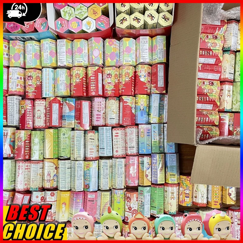 Аутентичная слепая коробка Sonny Angel, случайная серия, модная загадочная игрушка, украшение, подарок для новичков, стиль сумки Fortune