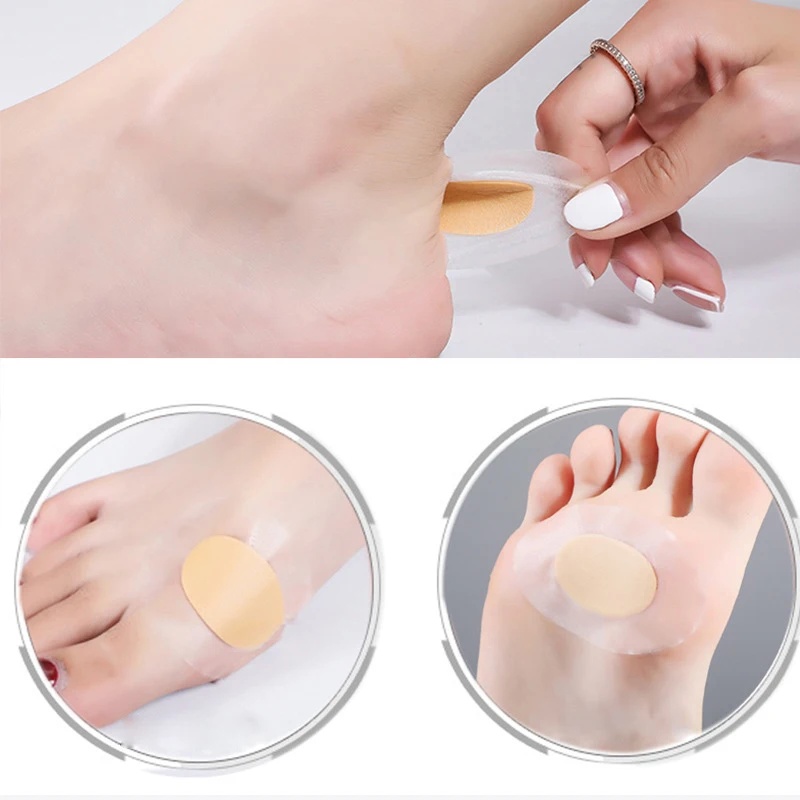 20/30pcs Gel Grip Tallone Protector Adesivo Patch per i piedi Blister Pad Tallone Liner Scarpe Adesivi Gesso Cuscino per la cura del piede