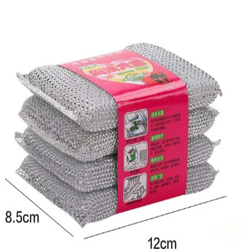 4 stuks krasvrije keukensponzen – afwaspads voor potten, pannen, glas en keramiek, wordt geen oppervlakken beschadigen