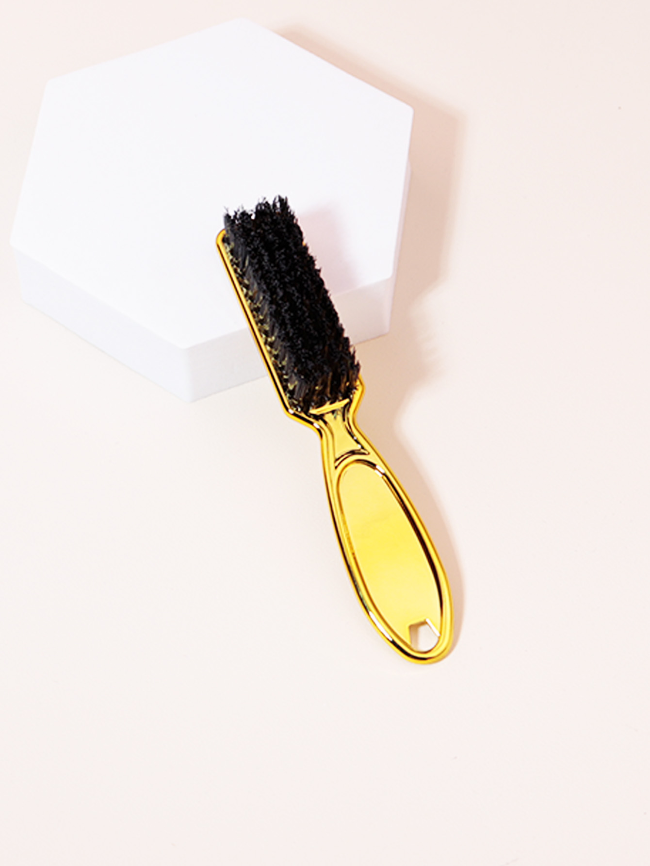 Escova de limpeza específica para cabeleireiro, coletor de pó para pescoço, escova de penteado, escova de barba, acessórios de estilo de cabelo