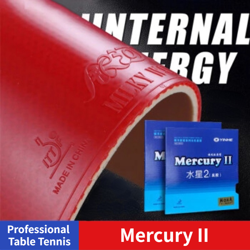 YINHE Mercury II/MERCURY 2 Tennis de Table en caoutchouc Galaxy Pips-In Original YINHE Ping-Pong en caoutchouc contrôle de rotation éponge de Ping-Pong