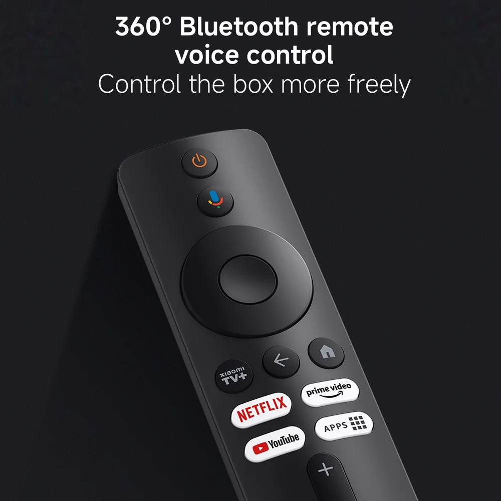 Versión Global Xiaomi TV Box S 3.a generación 4K Ultra HD 2G 32G WiFi BT5.2 Google TV Cast Netflix Smart TV Box reproductor multimedia