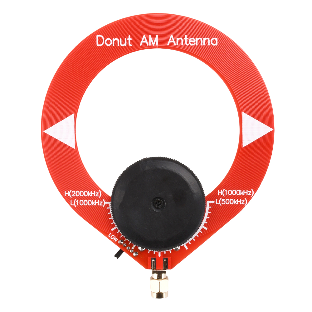 Donut Antennenmodul SW Kurzwellenantenne AM Mittelwellenantenne Breitbandempfangsantenne Mini Loop Antennenmodul