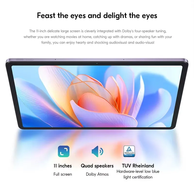 Global Firmware Lenovo Xiaoxin Pad 2024 Tablet 6GB 8GB 128GB 256GB 11" Display Qualcomm Snapdragon 685 WIFI 7040mAh Android Tab