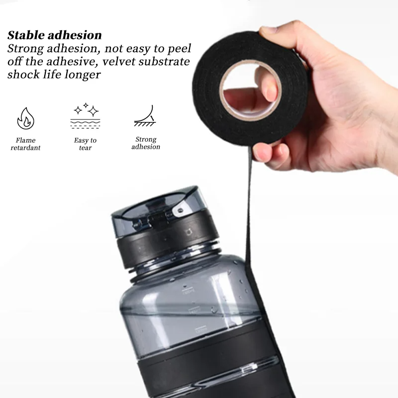 ฉนวนไฟฟ้าเทปทนความร้อนเทป 9/15/50 มม.สายรัดสายไฟป้องกันเทปกันน้ํา